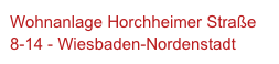 Wohnanlage Horchheimer Straße 8-14 - Wiesbaden-Nordenstadt